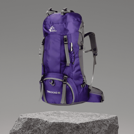 Sac à Dos 60L - Léger et Imperméable | Trekking Randonnée & Montagne