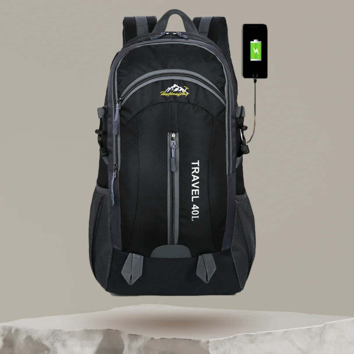 Sac à Dos Homme femme Randonnée avec chargeur USB 40L