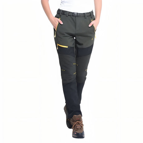 Pantalon Randonnée Chaud Polaire Femme