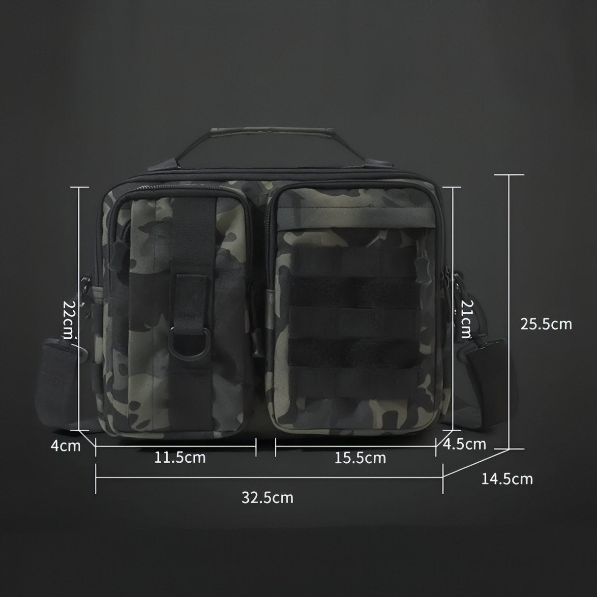 Sac Bandoulière Homme Militaire